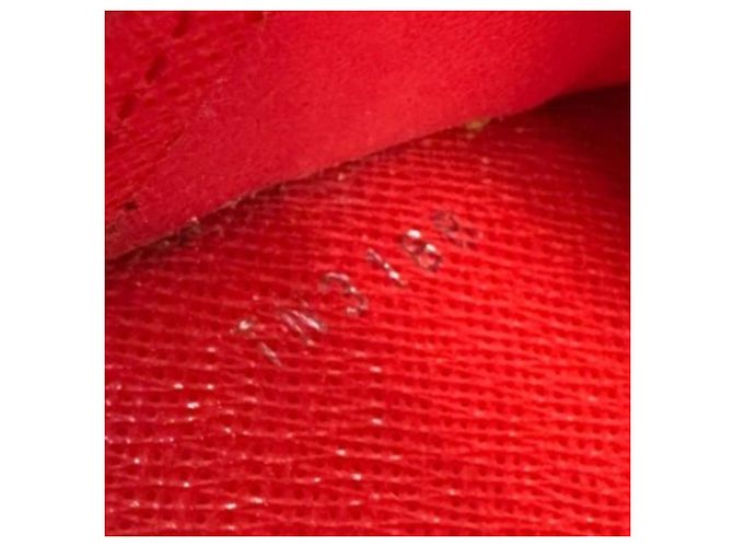 Twist Cartera larga de cuero Epi Louis Vuitton Roja - vista 12