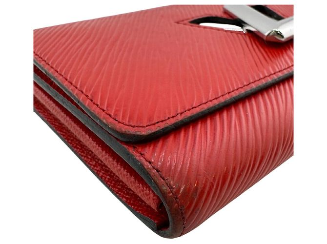 Twist Cartera larga de cuero Epi Louis Vuitton Roja - vista 5