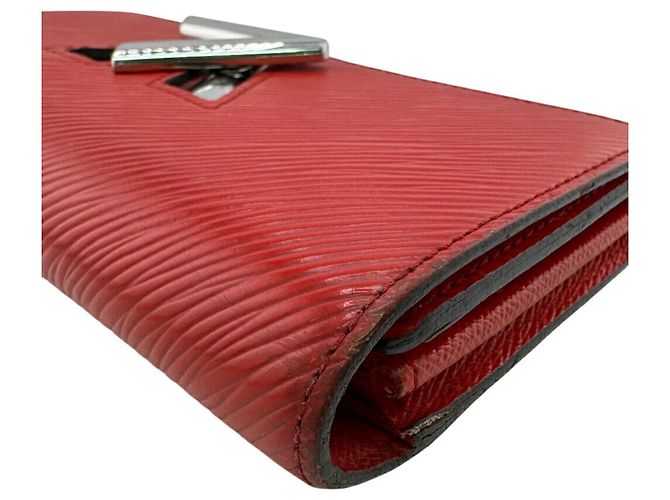 Twist Cartera larga de cuero Epi Louis Vuitton Roja - vista 6