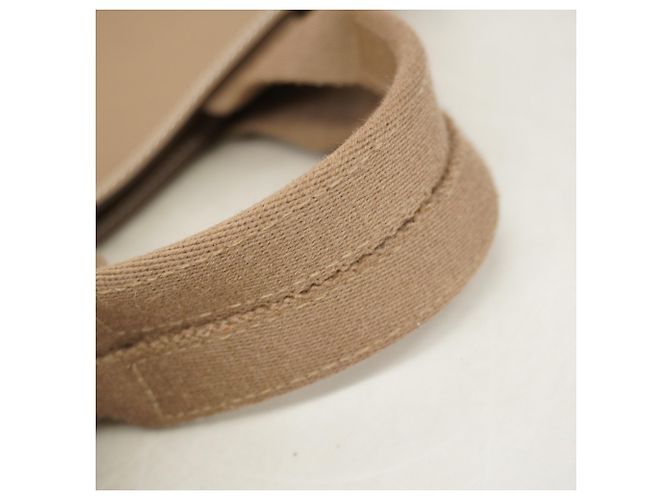 Borsa Hermès Valparaiso PM Toile Chevron Taupe - vista 11