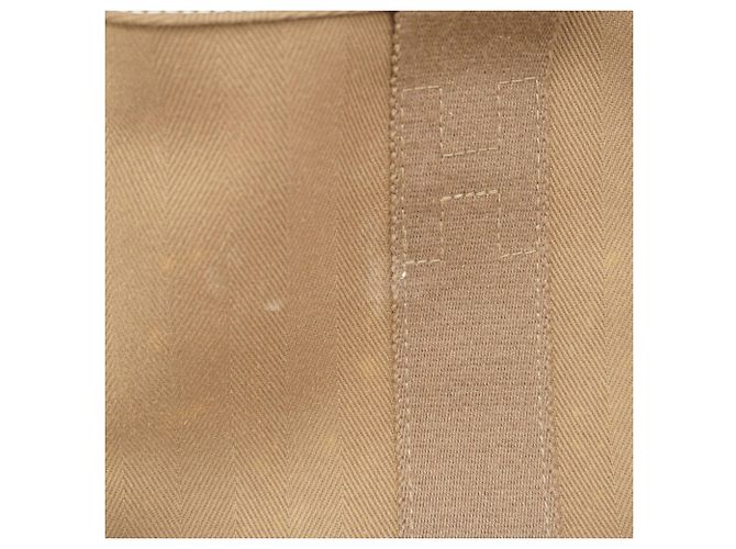 Borsa Hermès Valparaiso PM Toile Chevron Taupe - vista 6