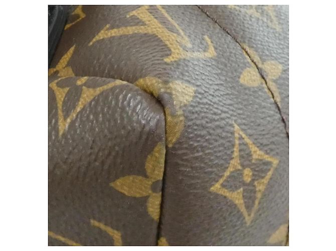 Zaino Palm Springs MM Monogram Louis Vuitton M44874 Marrone - vista 3