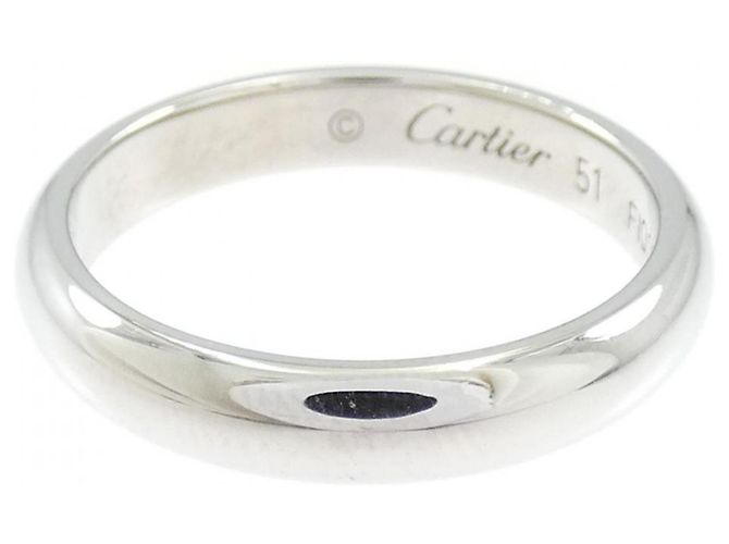 Cartier Platin-Ehering - Ansicht 2