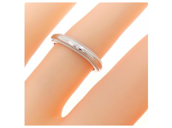 Tiffany & Co Anello Milgrain Tiffany - vista 5