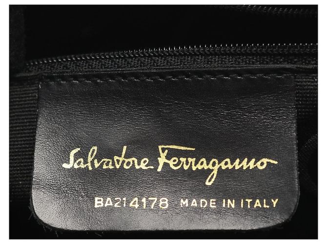 Borsa Vara Ribbon di Salvatore Ferragamo Blu navy - vista 4