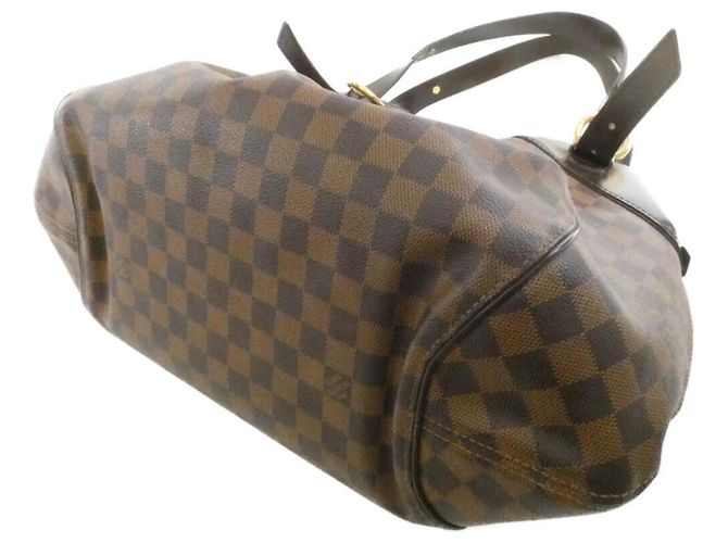 Borsa a Spalla Louis Vuitton Damier Sistine GM Damier ebene - vista 3