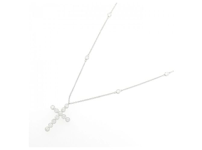 Tiffany & Co Collana Croce Bezel Tiffany - vista 2