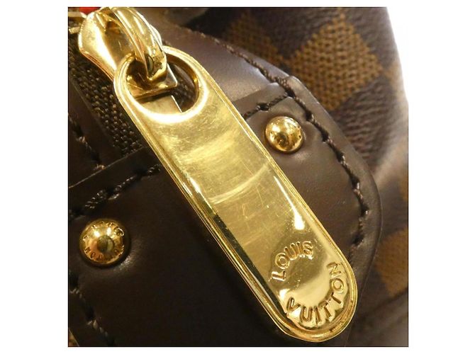 Borsa Louis Vuitton Damier Knightsbridge Marrone - vista 7