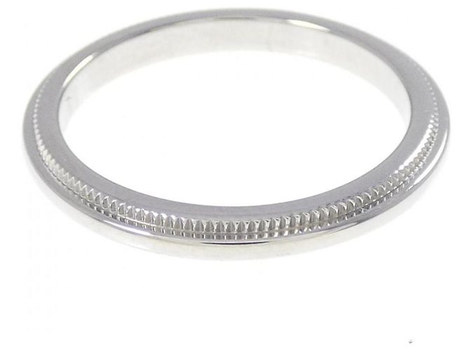 Tiffany & Co Tiffany Milgrain Platinring - Ansicht 2