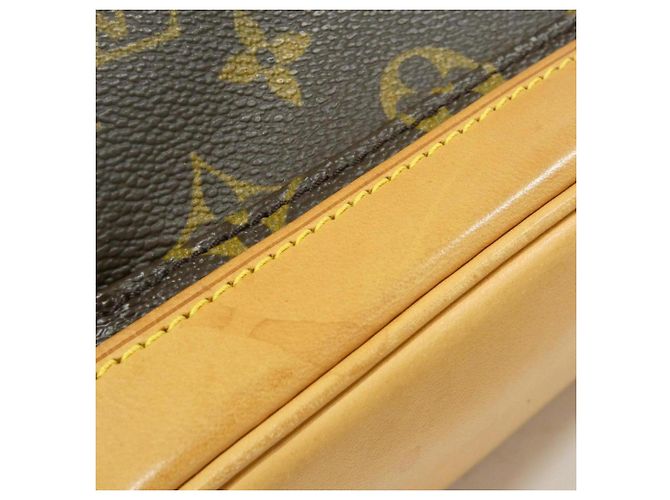 Louis Vuitton Monogram Mini Montsouris Rucksack Braun - vista 4