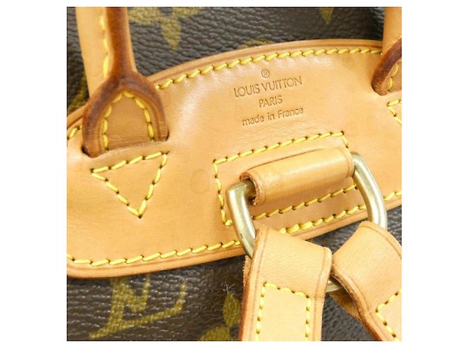 Louis Vuitton Monogram Mini Montsouris Rucksack Braun - vista 5