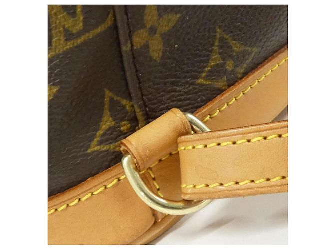 Louis Vuitton Monogram Mini Montsouris Rucksack Braun - vista 7