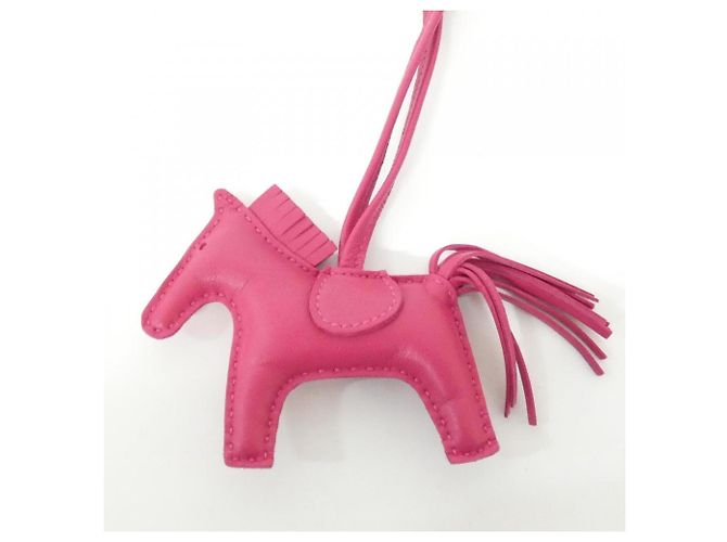 Charm de bolsa de acessório Rodeo PM da Hermès Rosa - vista 2