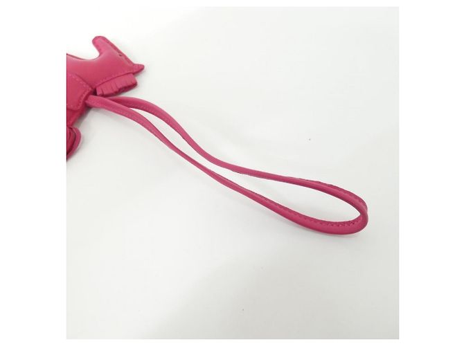 Charm de bolsa de acessório Rodeo PM da Hermès Rosa - vista 3