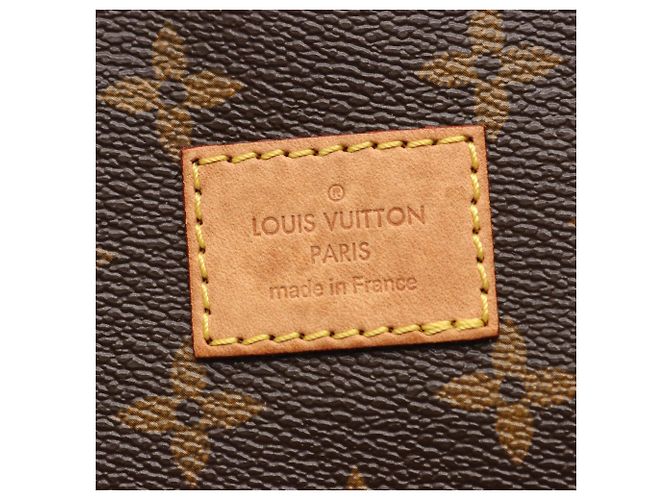 Louis Vuitton Saumur 30 Monogram Shoulder Bag Brown - view 5