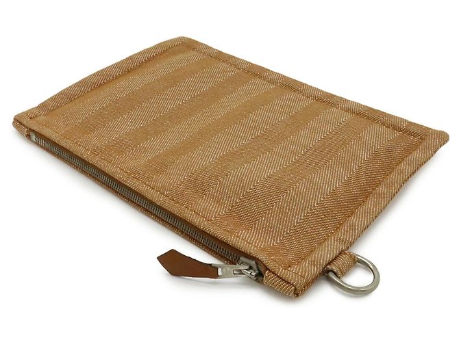 Hermès Borsa tote Hermes Valparaiso MM Marrone - vista 10