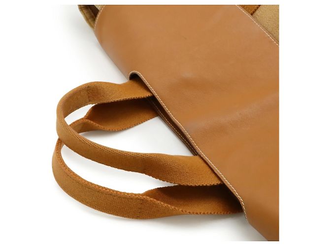 Hermès Borsa tote Hermes Valparaiso MM Marrone - vista 5