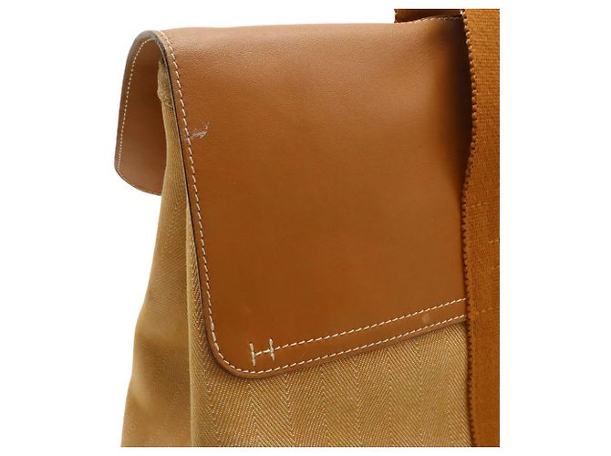 Hermès Borsa tote Hermes Valparaiso MM Marrone - vista 6