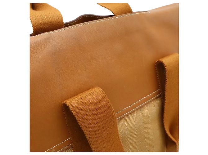 Hermès Borsa tote Hermes Valparaiso MM Marrone - vista 7