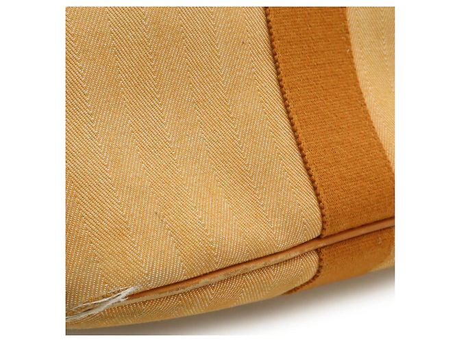 Hermès Borsa tote Hermes Valparaiso MM Marrone - vista 8