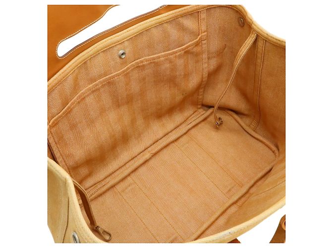 Hermès Borsa tote Hermes Valparaiso MM Marrone - vista 9