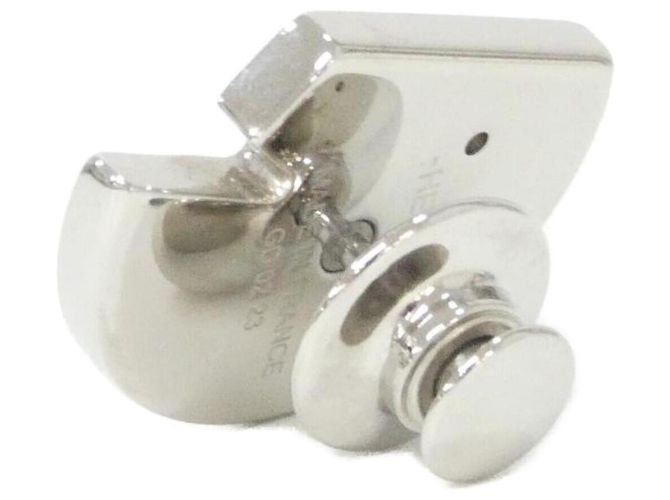 Hermès Carousel Brosche Silber Hellblau - Ansicht 2