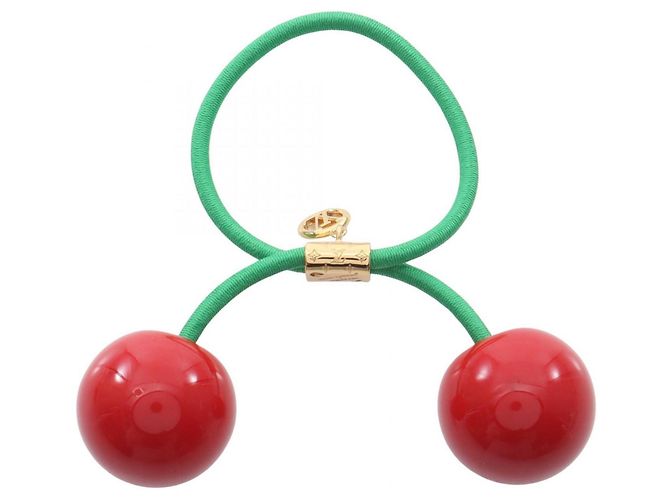 Louis Vuitton LV x TM Cherry Haarwürfel Rot Grün - Ansicht 2