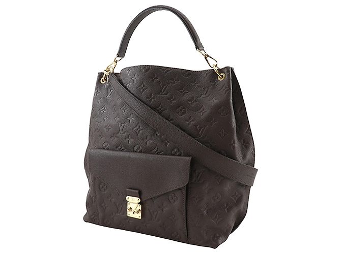 Hobo Metis Empreinte Monogram Marrone Louis Vuitton - vista 2