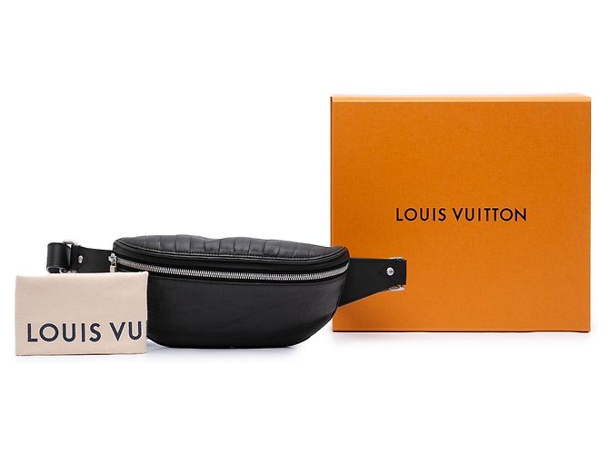 Bumbag Campus Damier Infini Nero Louis Vuitton - vista 12