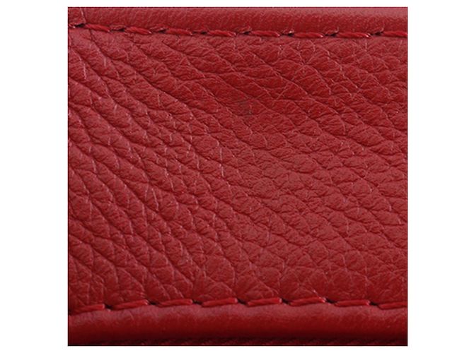 Twist Louis Vuitton Borsa Lockme II BB in pelle rossa Rosso - vista 12