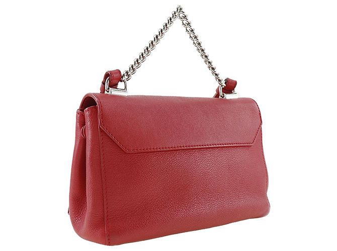 Twist Louis Vuitton Borsa Lockme II BB in pelle rossa Rosso - vista 3