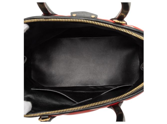 Louis Vuitton Alma Malletage PM Rosso - vista 4
