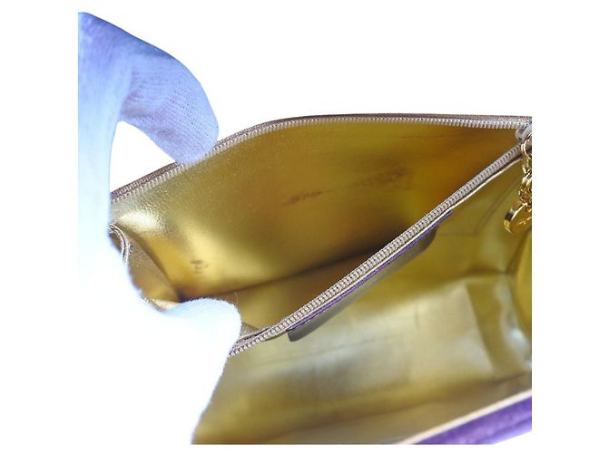 Salvatore Ferragamo Bolso de cadena de ante marrón Ferragamo Castaño Marrón oscuro - vista 5