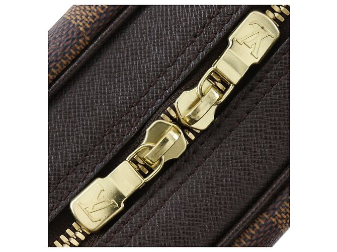 Louis Vuitton Marrone Damier Ebene Brera - vista 12