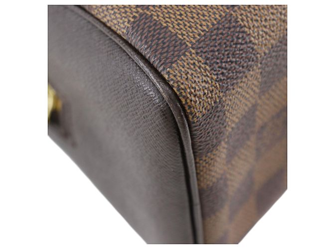 Louis Vuitton Marrone Damier Ebene Brera - vista 15