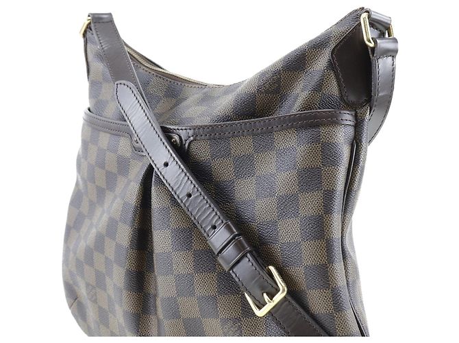 Louis Vuitton Marrone Damier Ebene Bloomsbury PM - vista 5