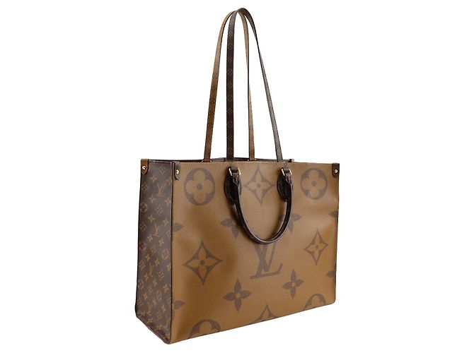 Louis Vuitton Bolsa OnTheGo GM Monograma Reverso Gigante Marrom - vista 2