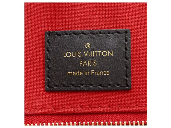 Louis Vuitton Bolsa OnTheGo GM Monograma Reverso Gigante Marrom - vista 6