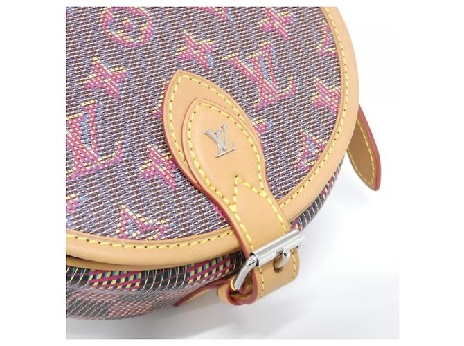 Borsa a Spalla Louis Vuitton Monogram LV Pop Tan Bianco Marrone Rosa - vista 4