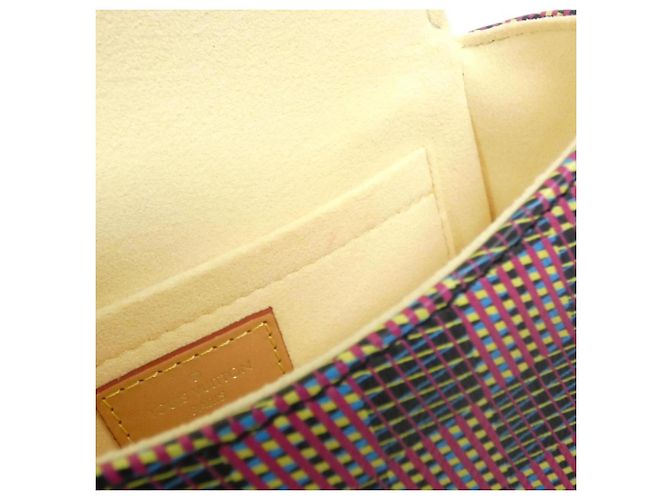 Borsa a Spalla Louis Vuitton Monogram LV Pop Tan Bianco Marrone Rosa - vista 8