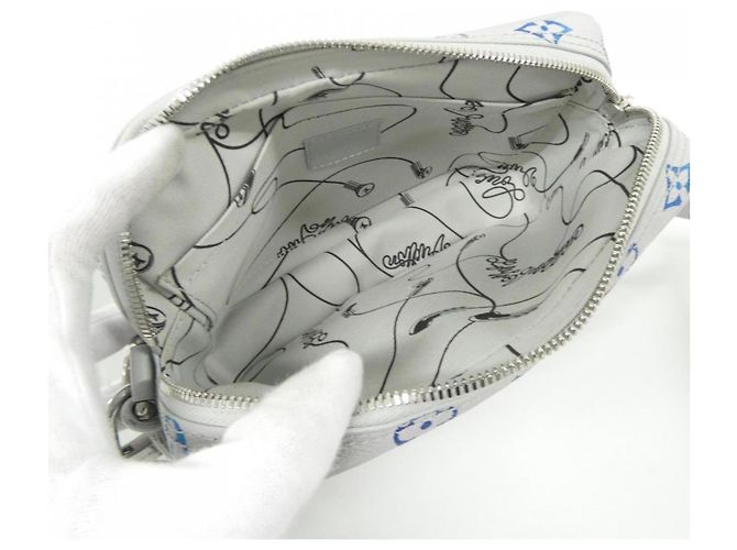 Borsa a mano Nile iridescente Monogram Louis Vuitton Marrone - vista 7