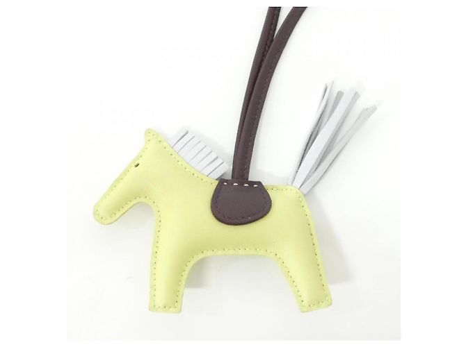 Charm per borsa accessorio Rodeo PM di Hermès Giallo - vista 2