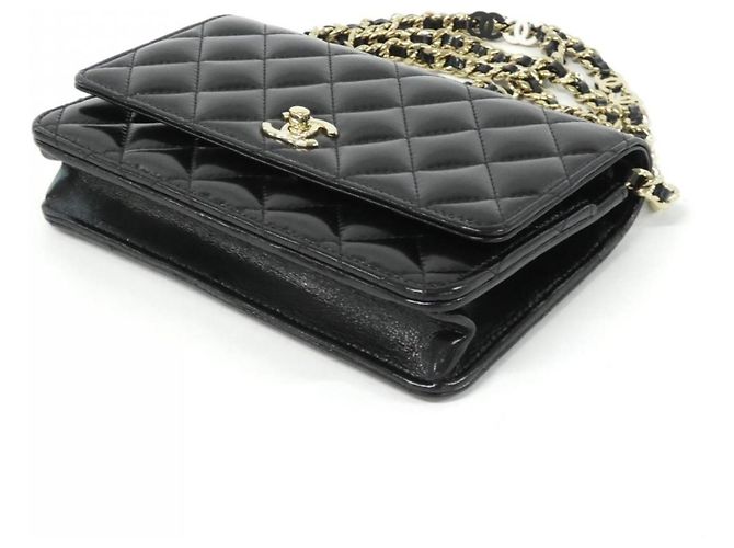 Chanel AP3779 Carteira de Corrente Preto - vista 3