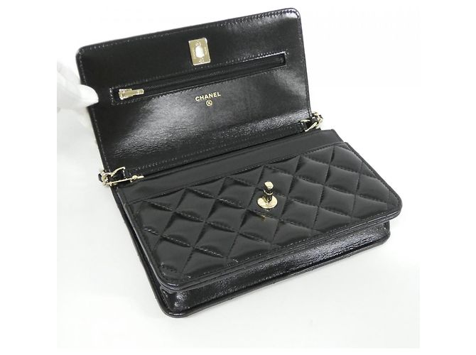 Chanel AP3779 Carteira de Corrente Preto - vista 6