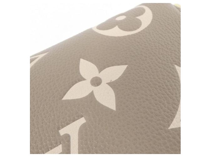 Portafoglio Louis Vuitton Monogram Empreinte Wallet on Chain Ivy M82211 Grigio - vista 4