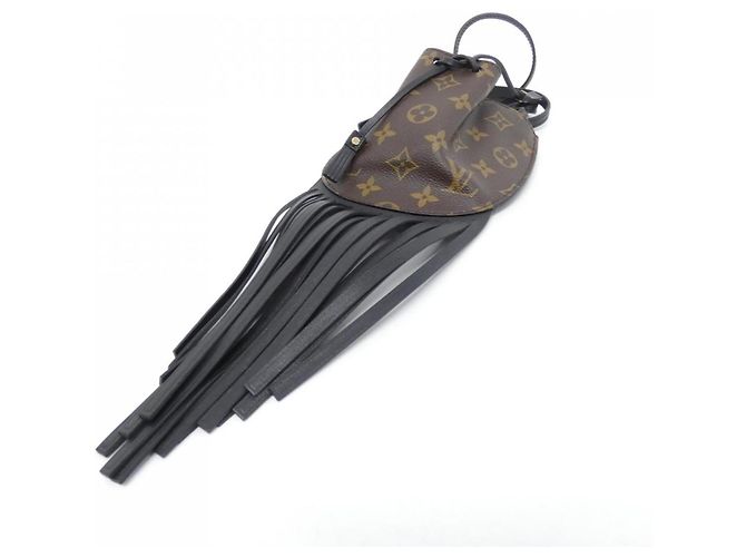 Noe Louis Vuitton Monogram Fransen Noé MINI M67802 Schultertasche Braun - Ansicht 3