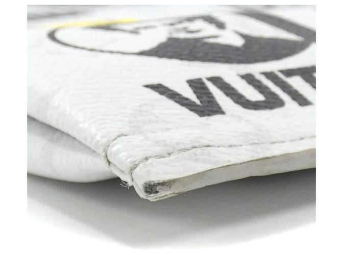 Slender Bolso tote vertical plano con logo Monogram Louis Vuitton Blanco - vista 3