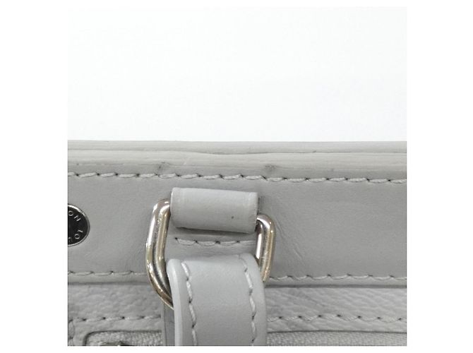 Slender Bolso tote vertical plano con logo Monogram Louis Vuitton Blanco - vista 6
