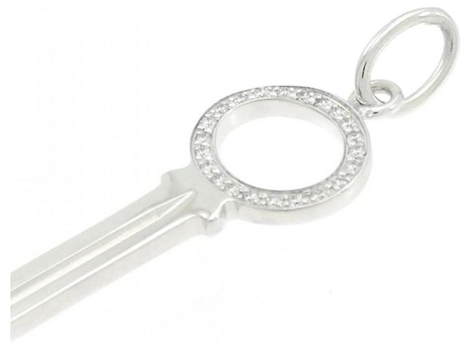 Tiffany & Co Tiffany-Diamantanhänger aus Weißgold Golden - Ansicht 3