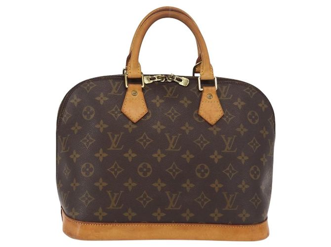 Louis Vuitton Alma Monogram Canvas PM Marrone - vista 2